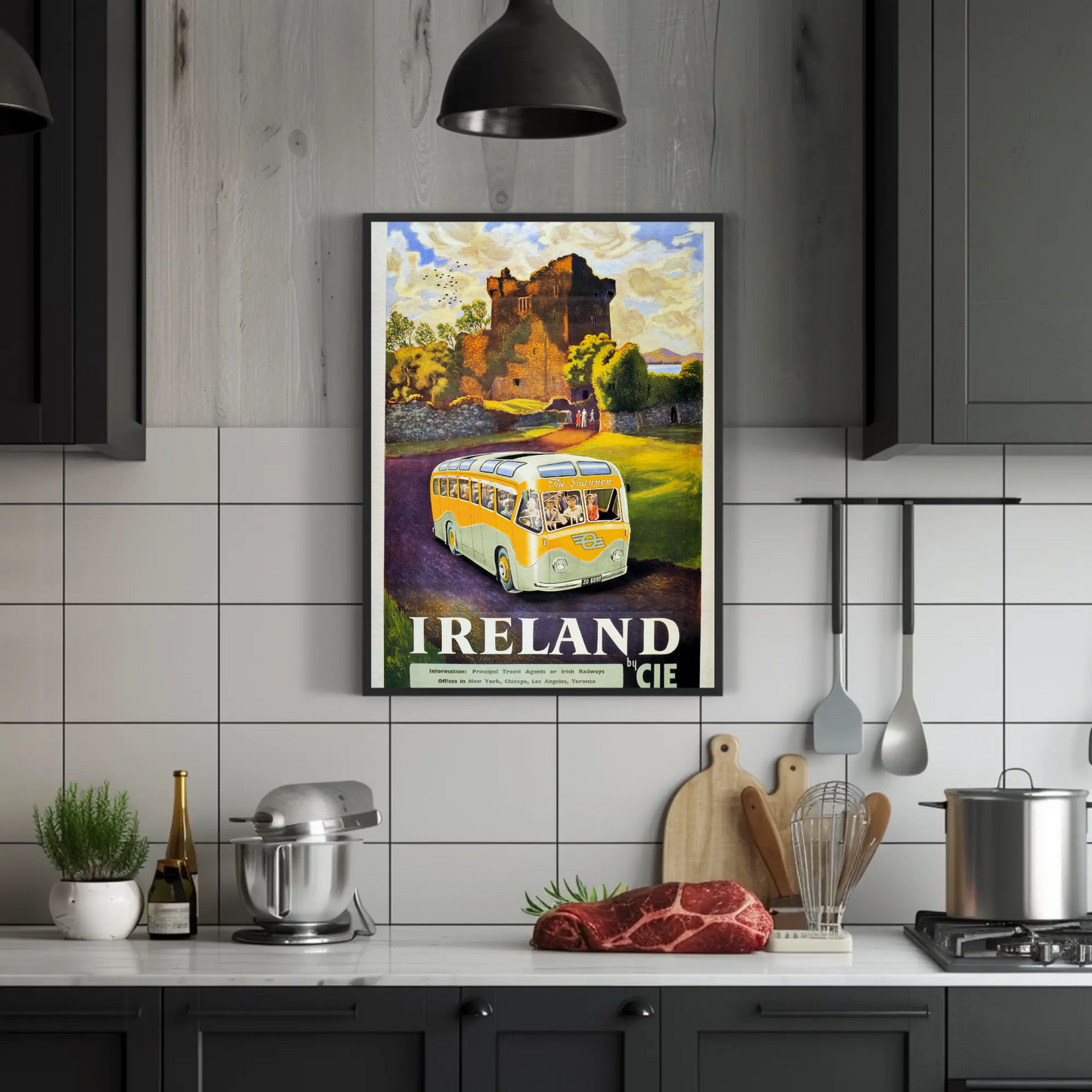 Ireland by CIE Vintage Poster