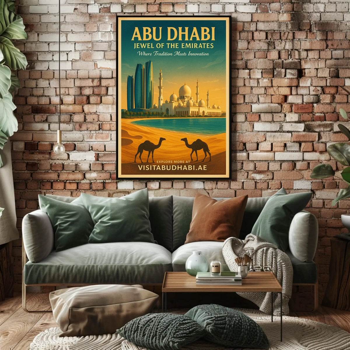 Abu Dhabi's Jewel Tradition Meets Innovation Travel Poster