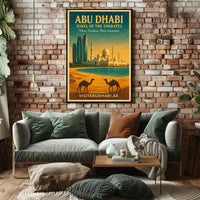 Abu Dhabi's Jewel Tradition Meets Innovation Travel Poster