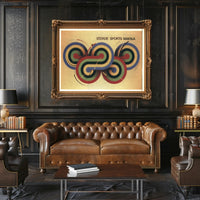 Izstade Sports Maksla Poster