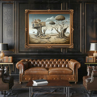 Surreal Fantastical Landscape Artistic Poster