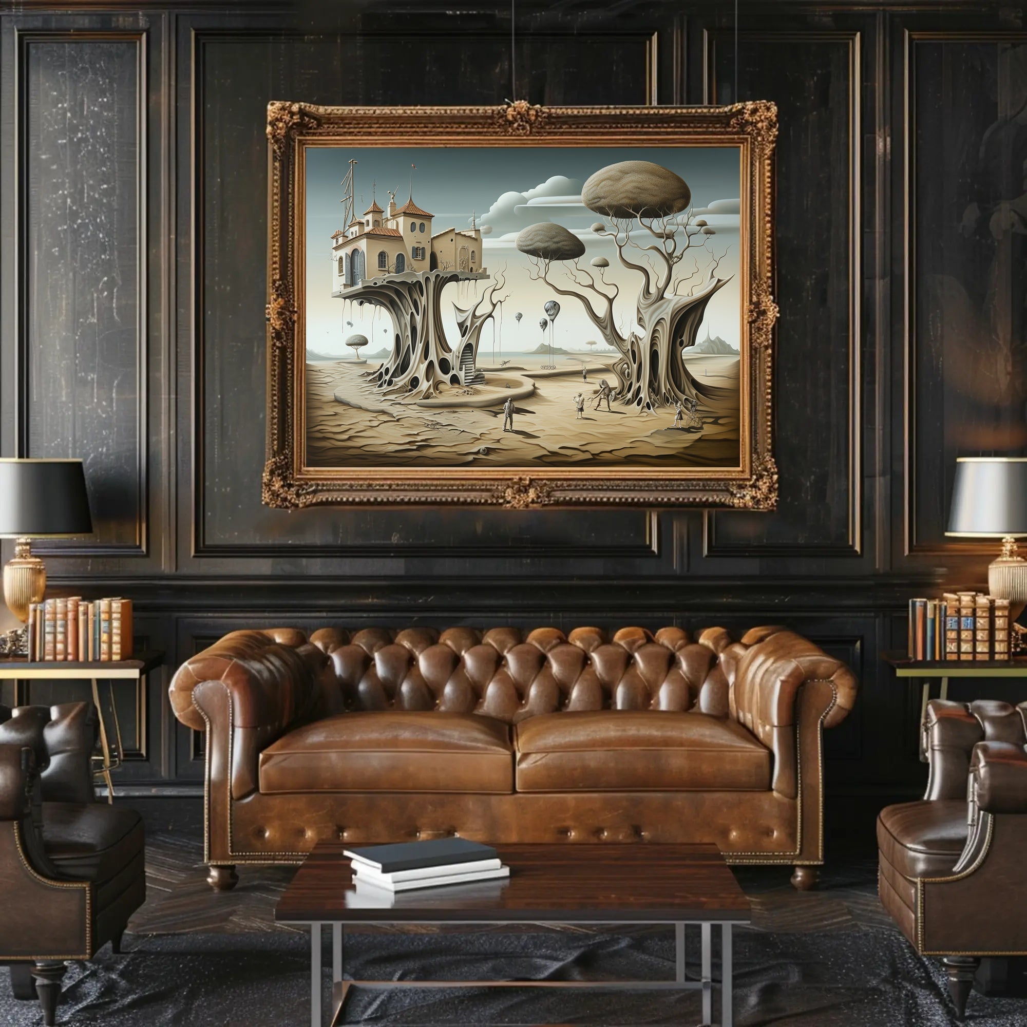 Surreal Fantastical Landscape Artistic Poster