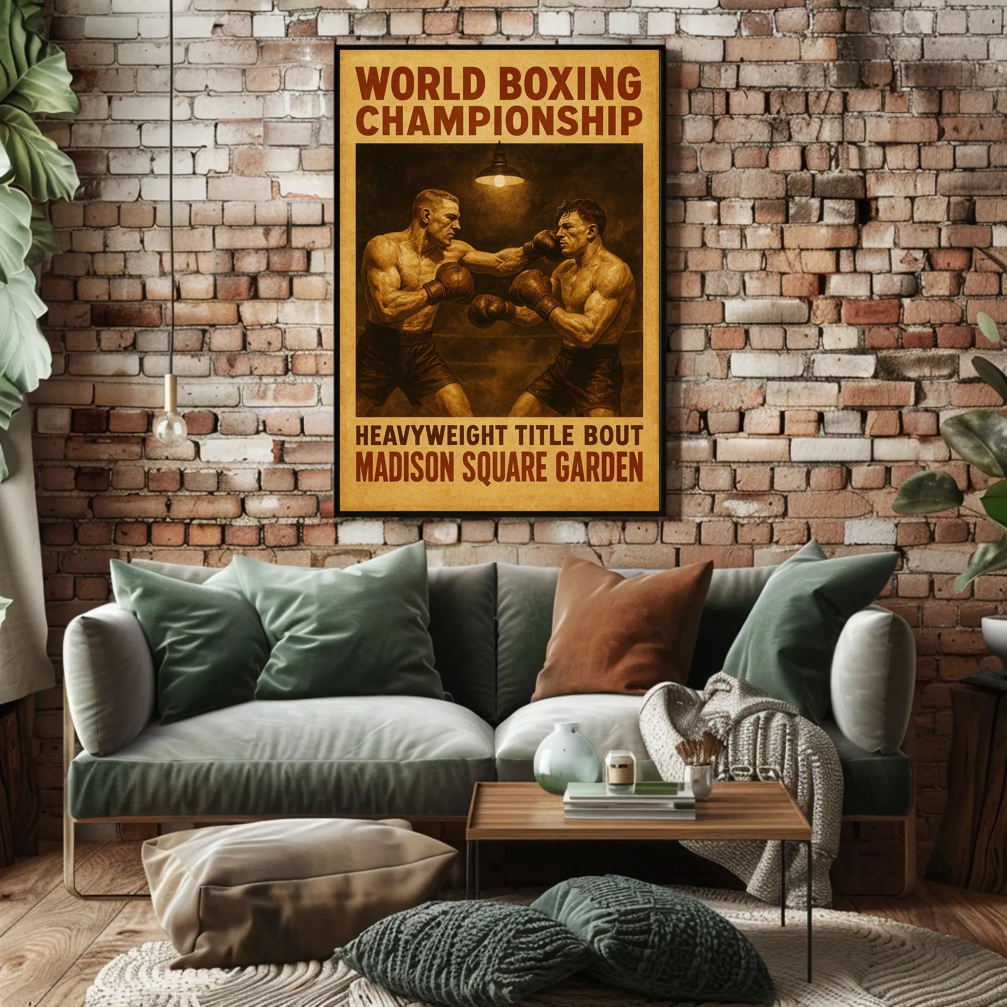 World Boxing Championship Poster