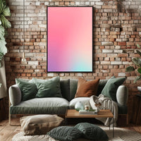Vibrant Gradient Art Poster