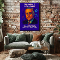 Franklin D. Roosevelt 32nd President Poster