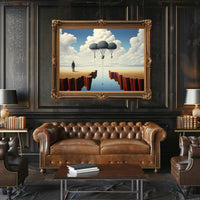 Surreal Reflections: Dreamlike Artistic Poster