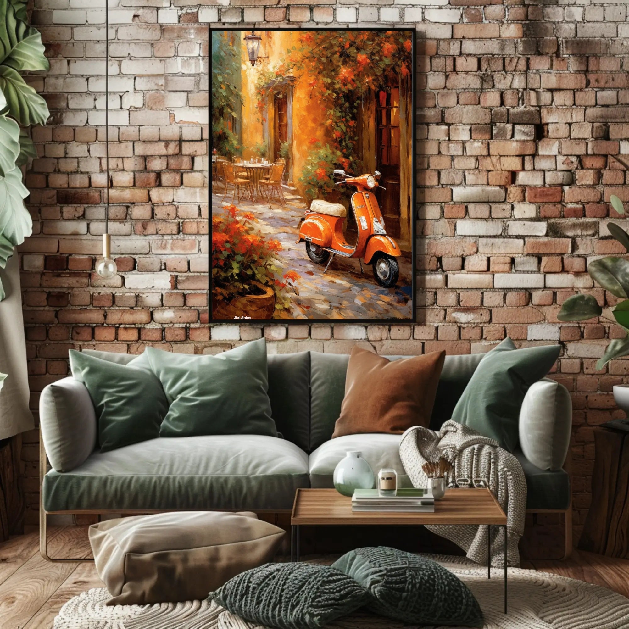 Charming Alleyway Retreat Poster