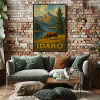 Idaho Landscape Poster