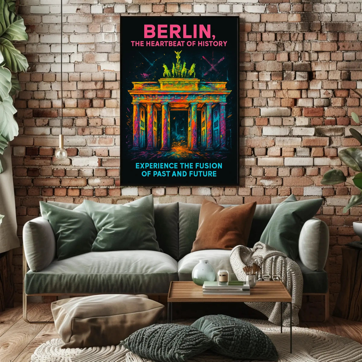 Berlin The Heartbeat of History Poster