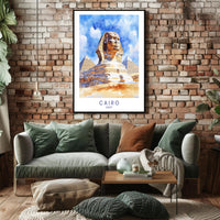 Majestic Cairo Poster PosterGoat