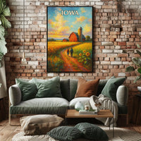 Iowa Countryside Poster
