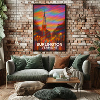 Burlington Vermont Wanderlust Photography Poster