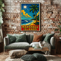 Marshall Islands Paradise Poster