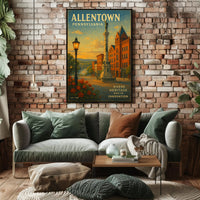 Allentown: Where Heritage Meets Innovation Poster