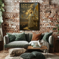 Lion Of The Vatican Pope Leo Xiv Poster