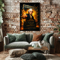 George Washington Father of His Country Poster PosterGoat