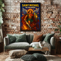 Saint Michael the Archangel Poster PosterGoat