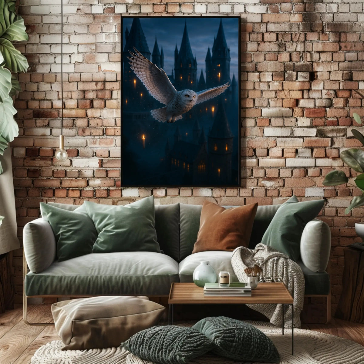 Enchanted Night Flight Poster