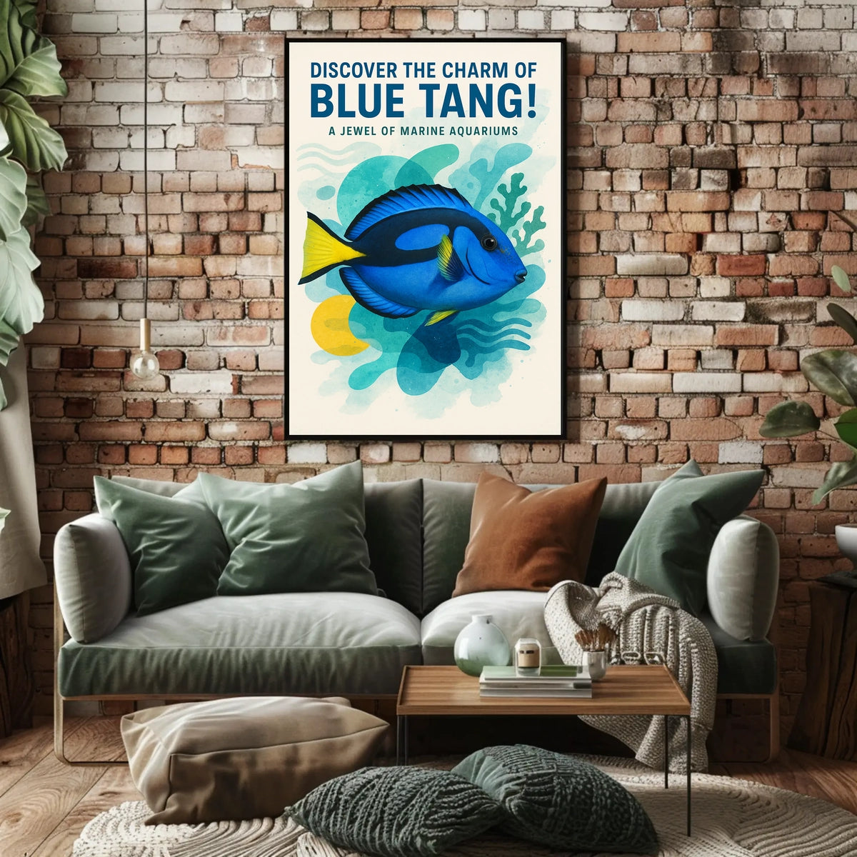Discover the Charm of Blue Tang Poster