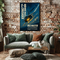 MiG MASTER Vought F-8 Crusader Poster