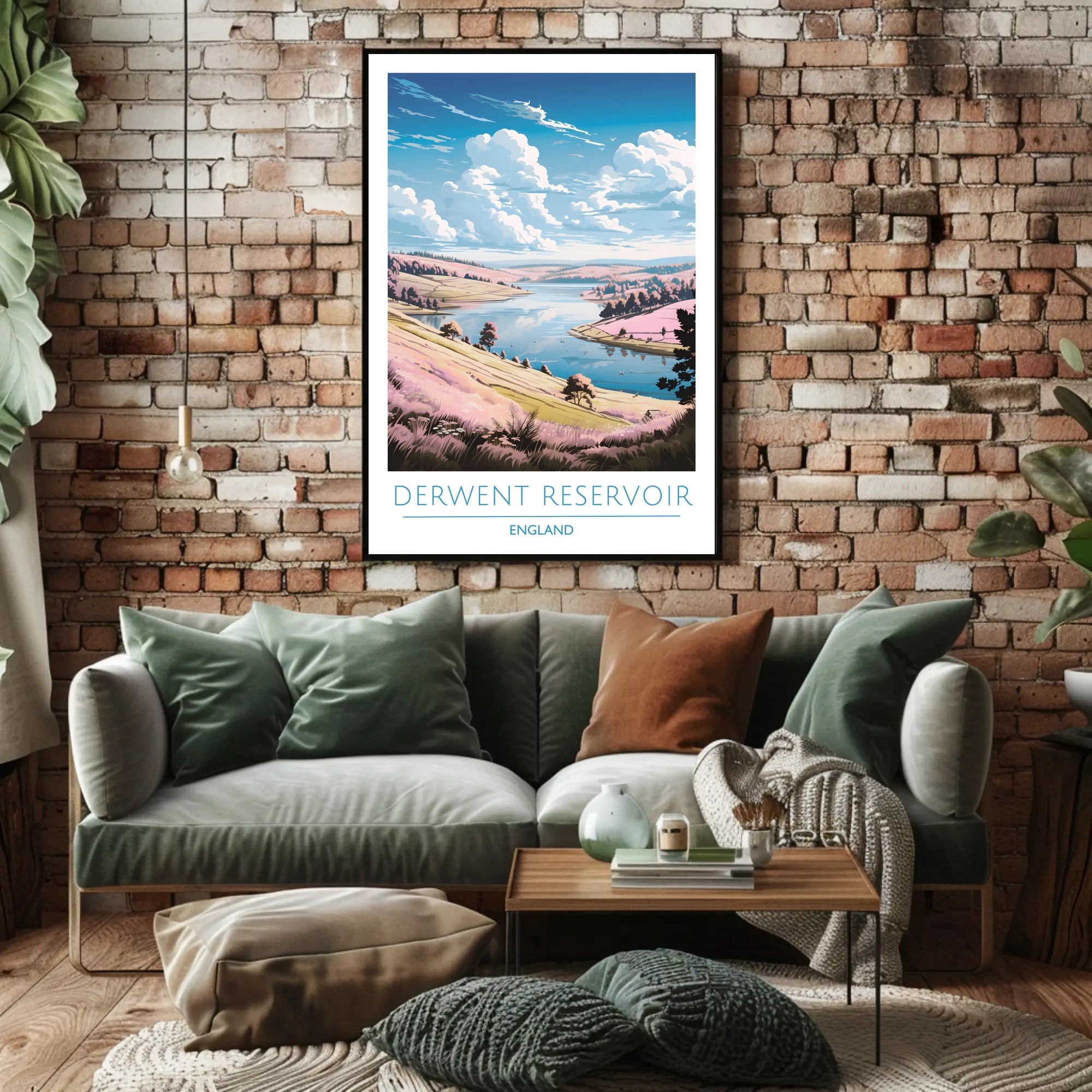 Derwent Reservoir Poster