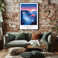 Iguazu Falls Dreamscape Travel Poster