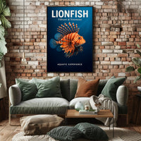 Lionfish Vibrant & Venomous Poster PosterGoat