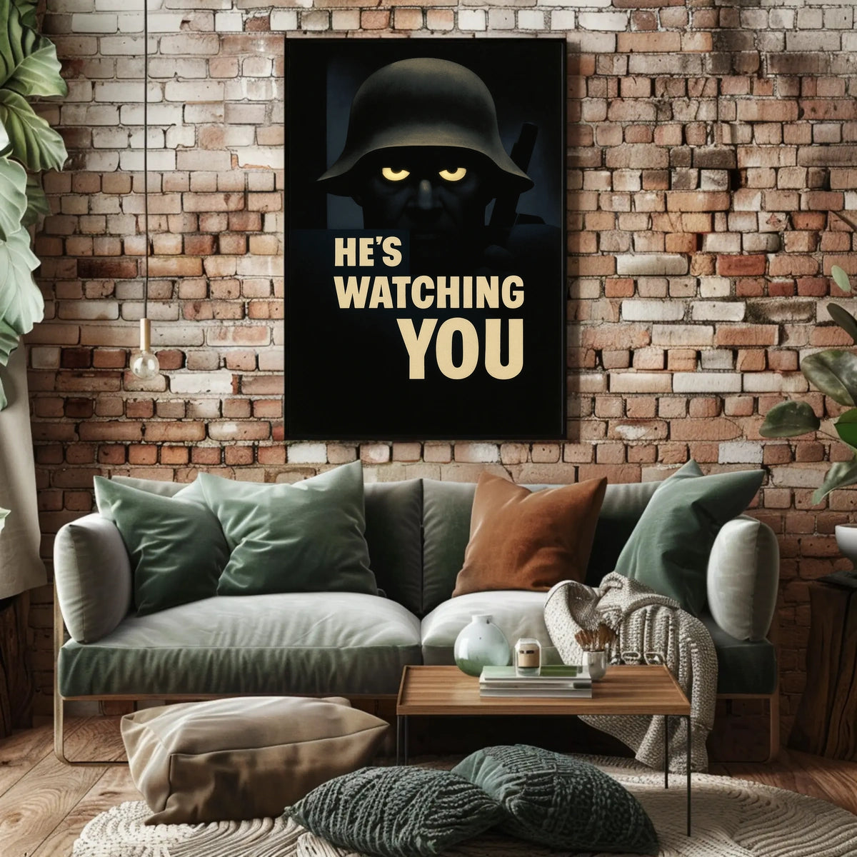 HeS Watching You Poster