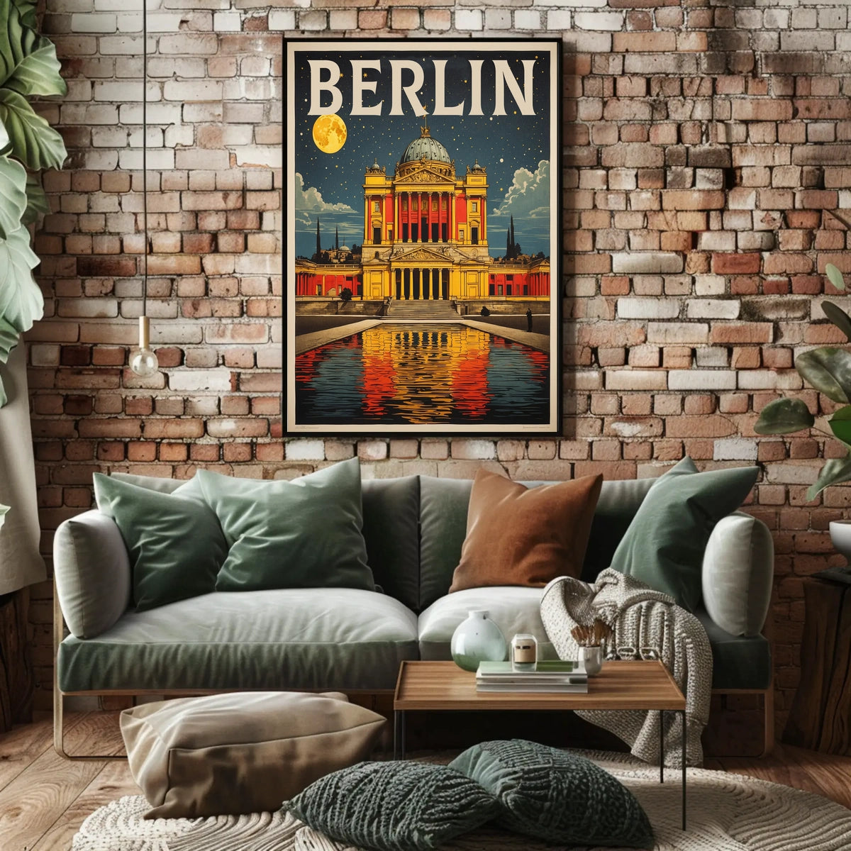 Berlin by Night Poster