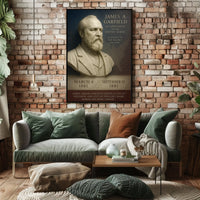 James A. Garfield 20th President Poster
