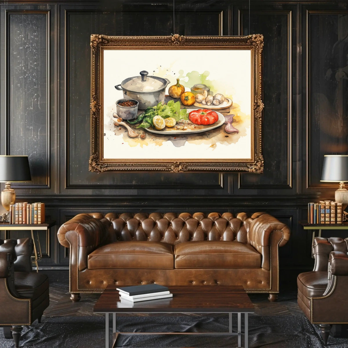 Culinary Still Life Poster