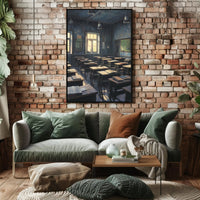Nostalgic Classroom Ambiance Poster