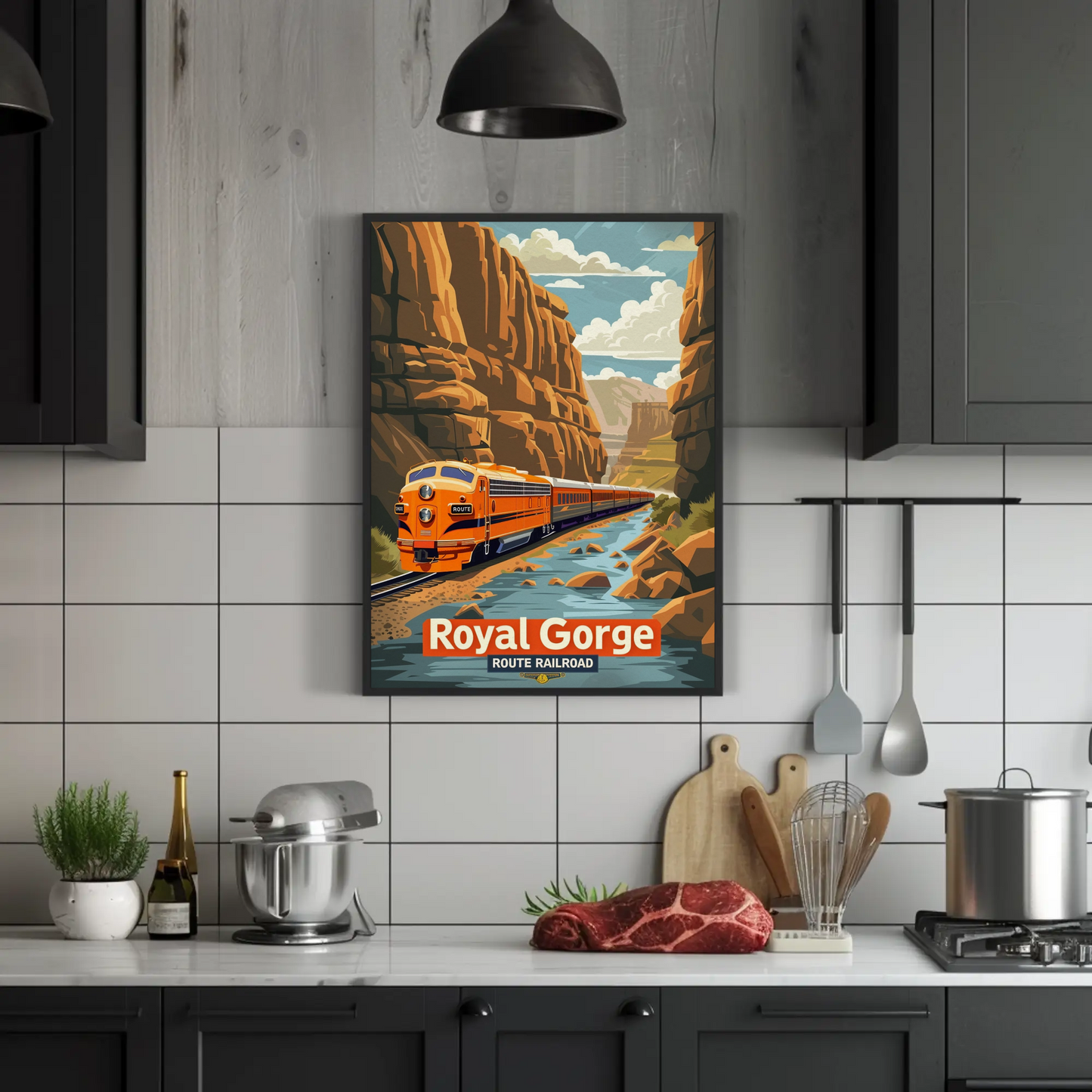 Royal Gorge Vintage Poster