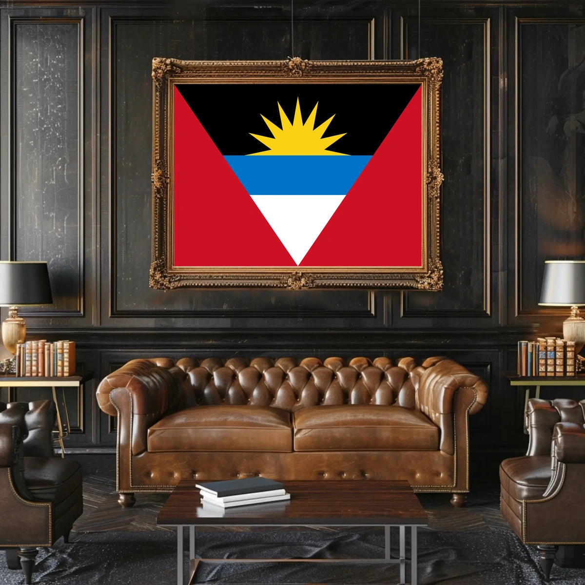 Antigua and Barbuda Flag Poster