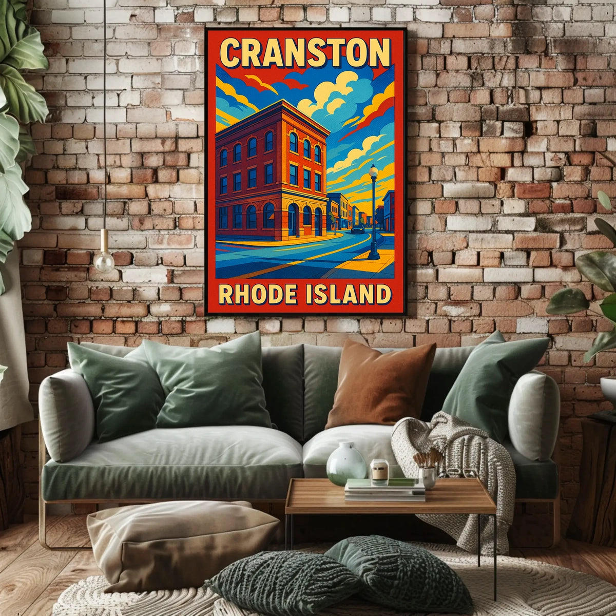 Cranston, Rhode Island Poster