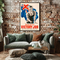 Victory Job Recruitment Poster PosterGoat
