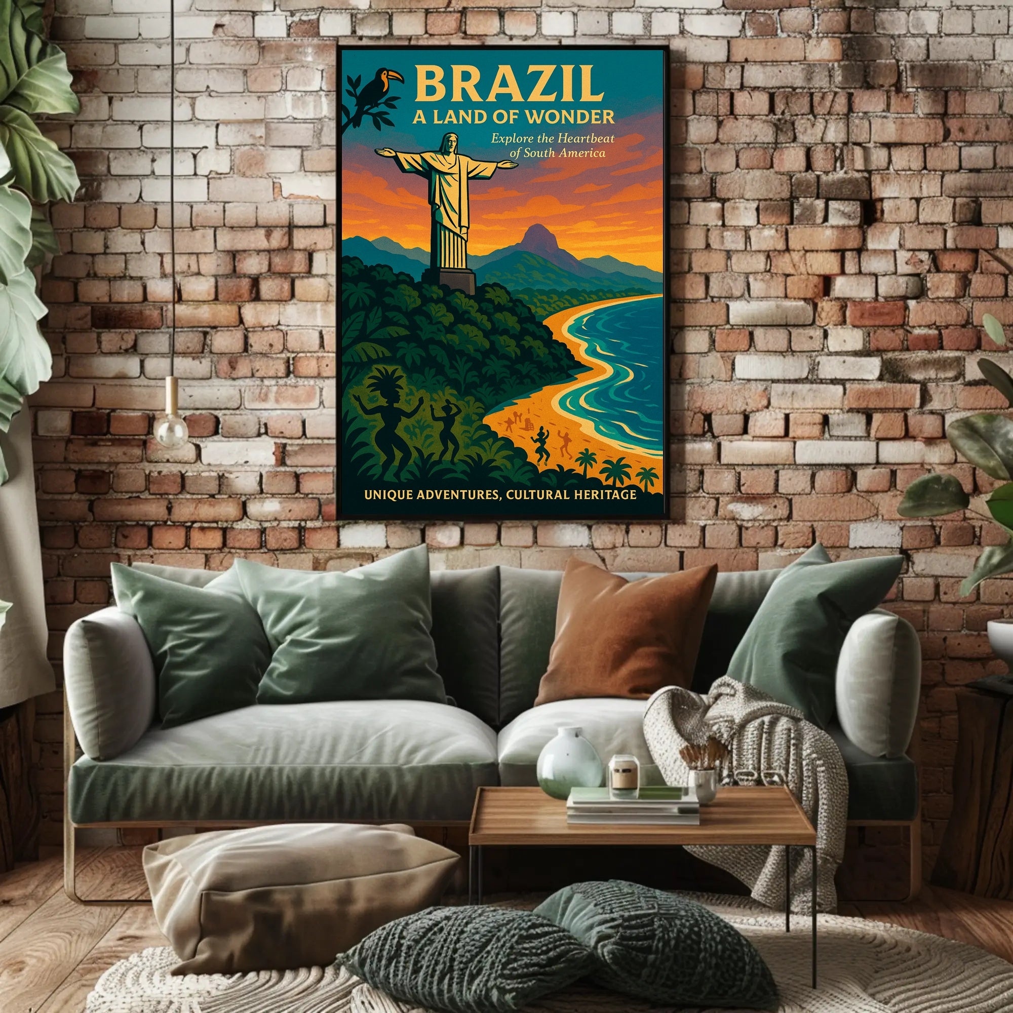Brazil A Land of Wonder Poster