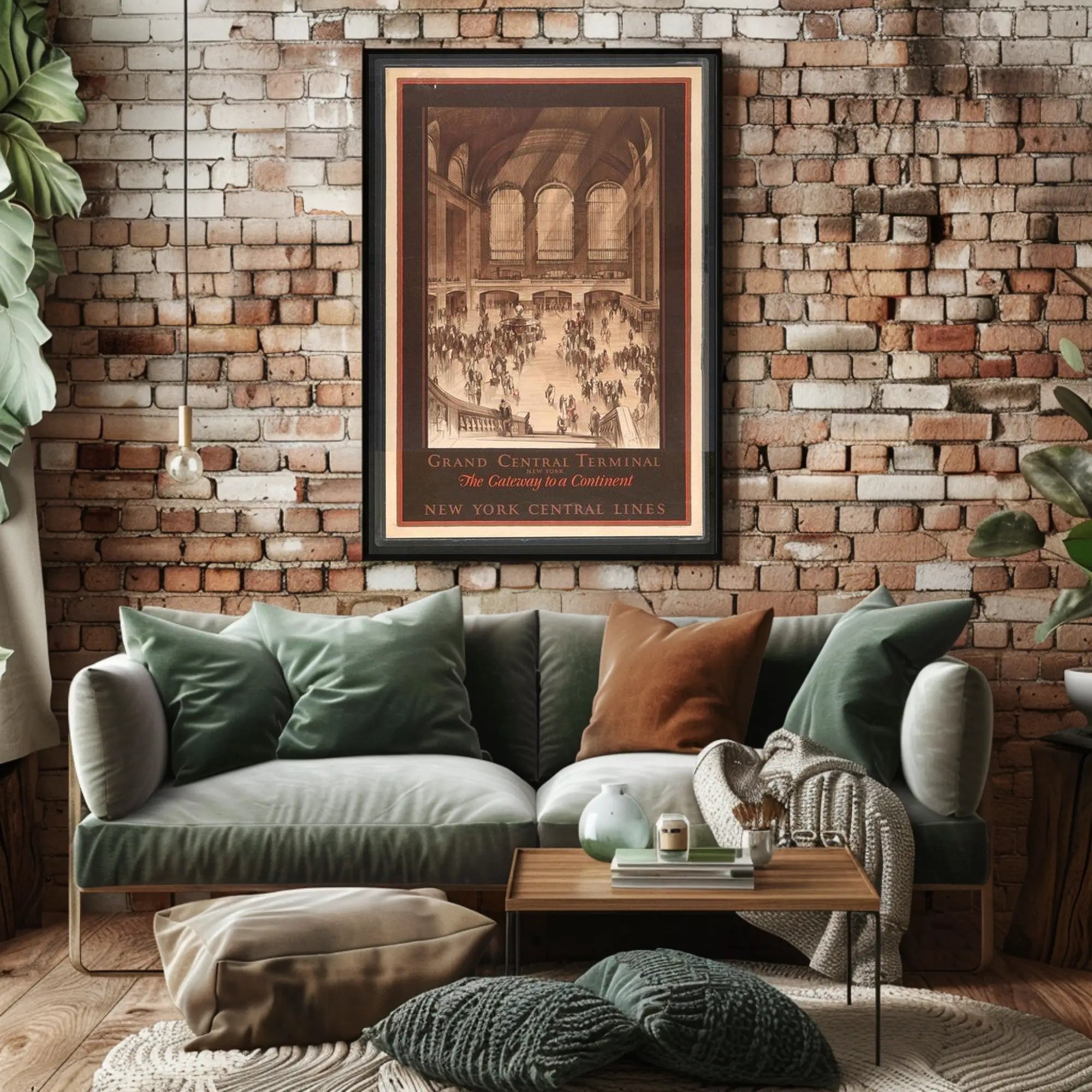 Grand Central Terminal: Gateway to a Continent Poster PosterGoat