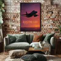 Lockheed ES-3A Shadow in Flight Aviation Poster