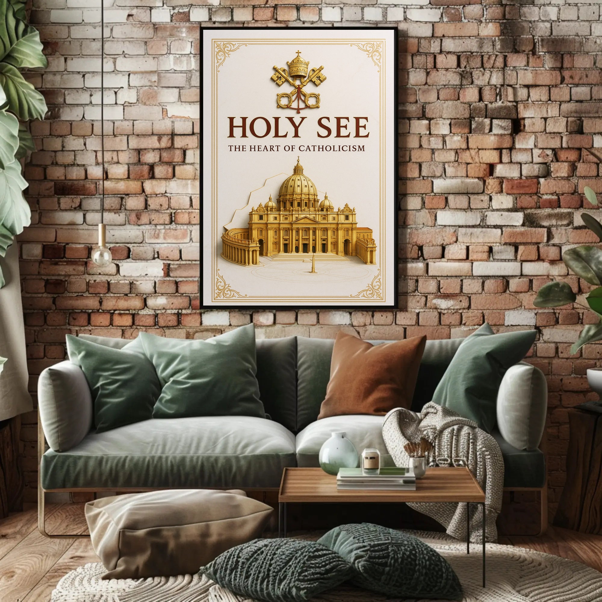Holy See The Heart of Catholicism Poster PosterGoat