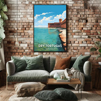 Dry Tortugas Scenic Adventure National Park Poster