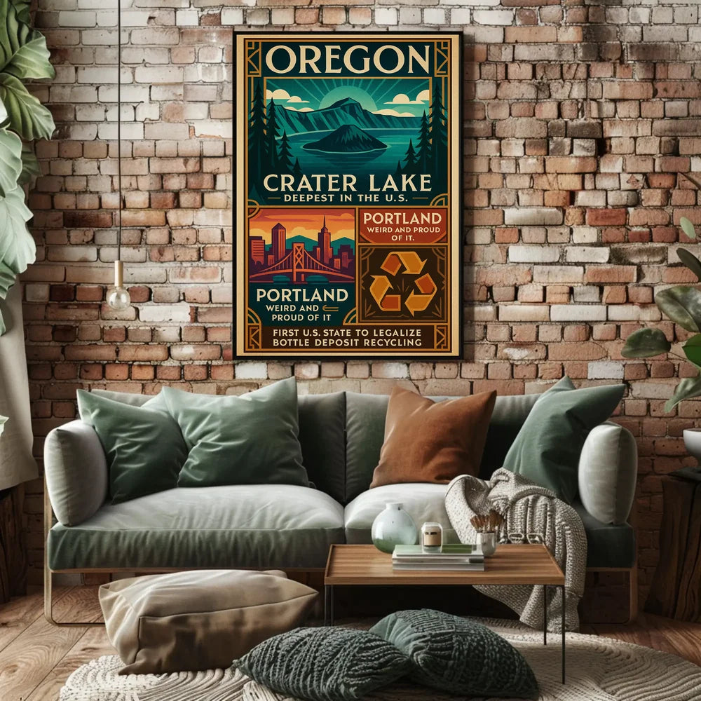 Oregon Culture and Pride Poster