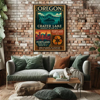 Oregon Culture and Pride Poster