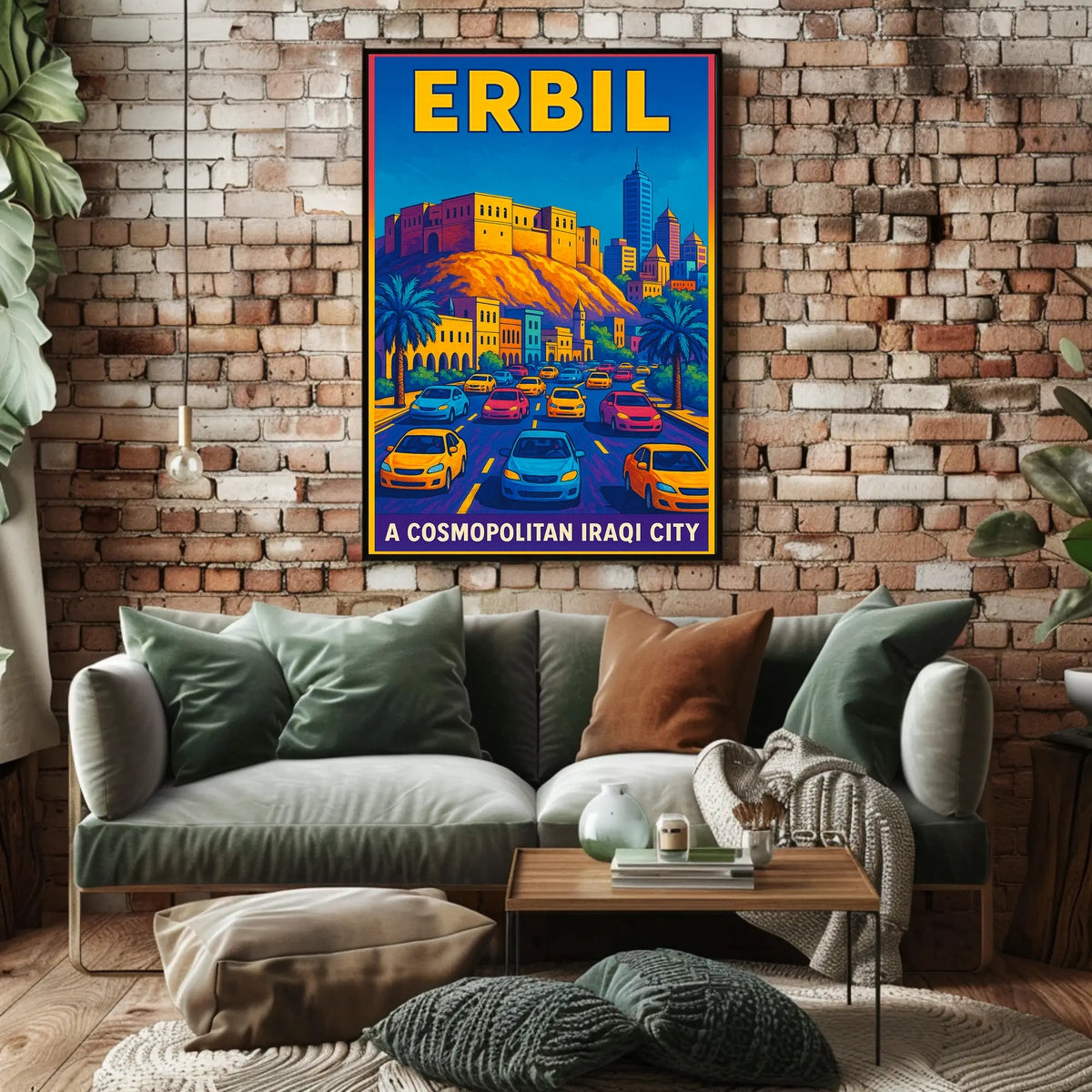 Erbil A Cosmopolitan Iraqi City Poster