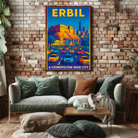 Erbil A Cosmopolitan Iraqi City Poster