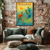 Pickleball The Ingenious Game Poster
