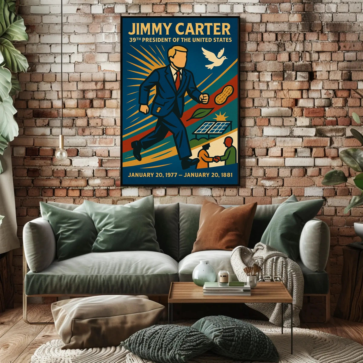 Jimmy Carter 39th President Poster