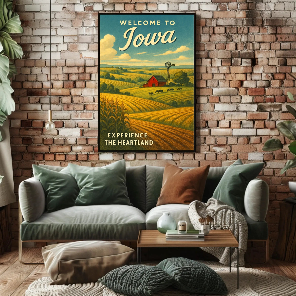 Welcome to Iowa Poster