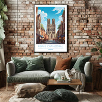 Reims Cathedral Poster