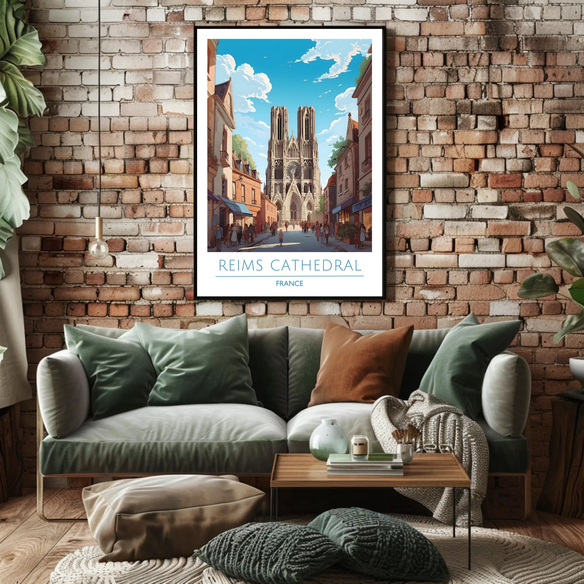 Reims Cathedral Poster